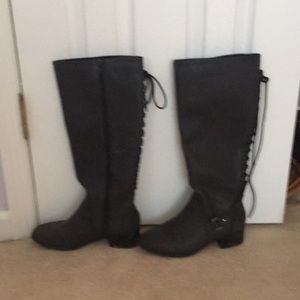 Black Leather Boots